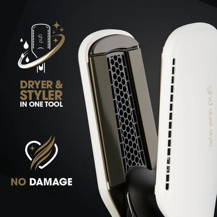 GHD Duet Style 2-in-1 Hot Air Styler - White