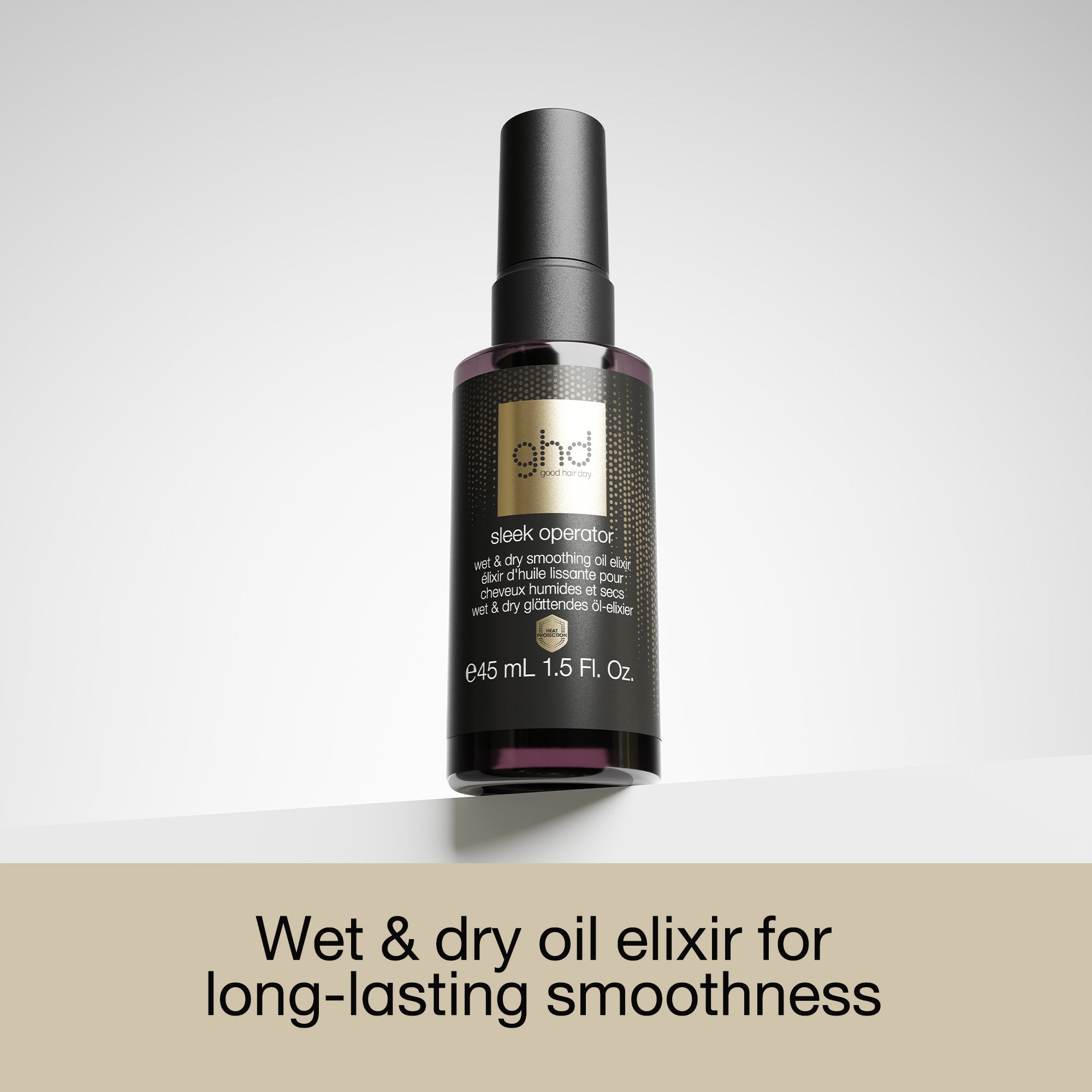 GHD Wet & Dry Smoothing Oil Elixir - Sleek Operator 45ml