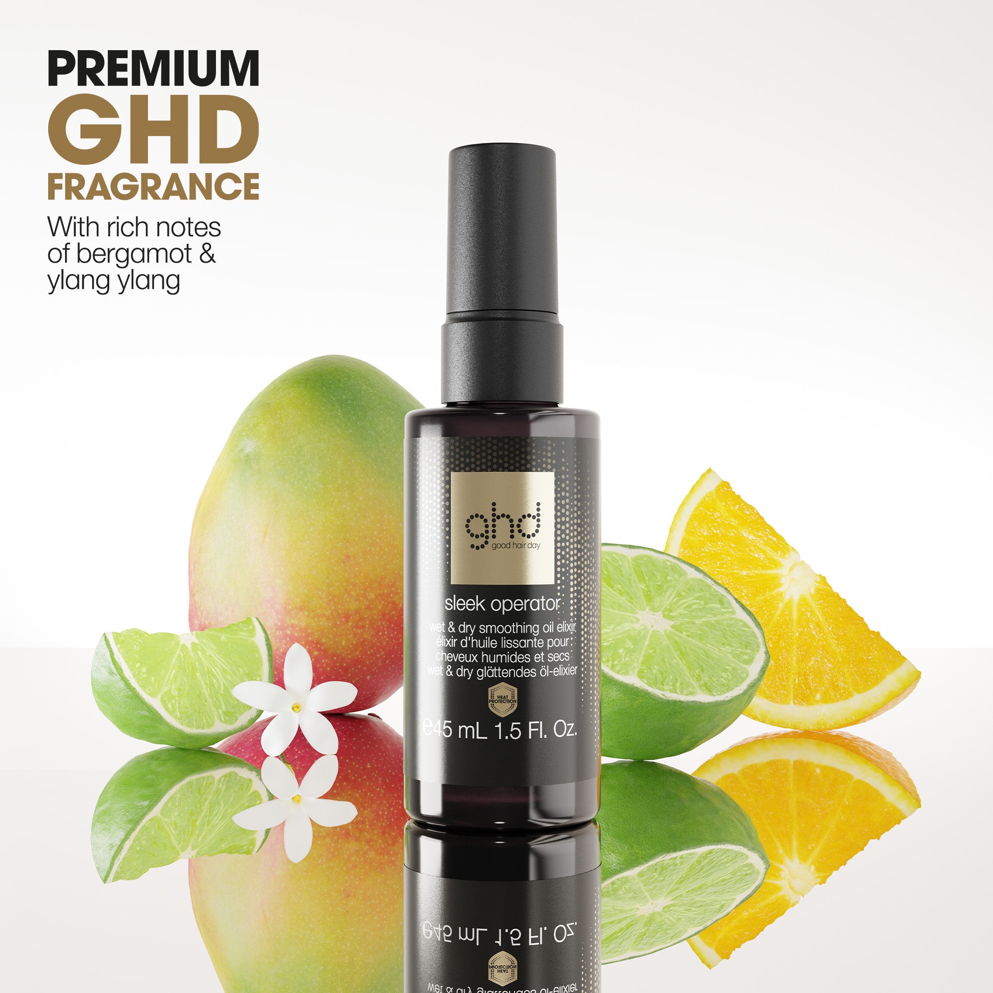 GHD Wet & Dry Smoothing Oil Elixir - Sleek Operator 45ml