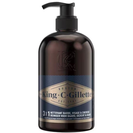 Gillette King C. Gillette Beard and Face Cleanser - 350ml