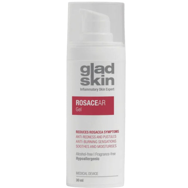 Gladskin Rosacear Gel Reduce Rosacea Symptoms - 30ml