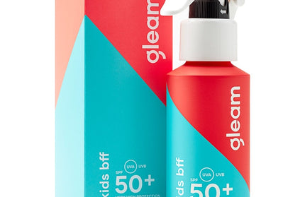 Gleam Sensitive Sunscreen Spray SPF 50+ Kids Bff - 100ml