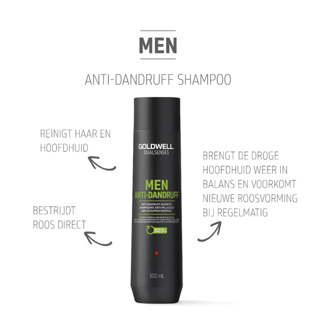 Goldwell Dualsenses Men Anti-Dandruff Shampoo - 300ml
