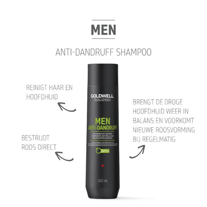 Goldwell Dualsenses Men Anti-Dandruff Shampoo - 300ml