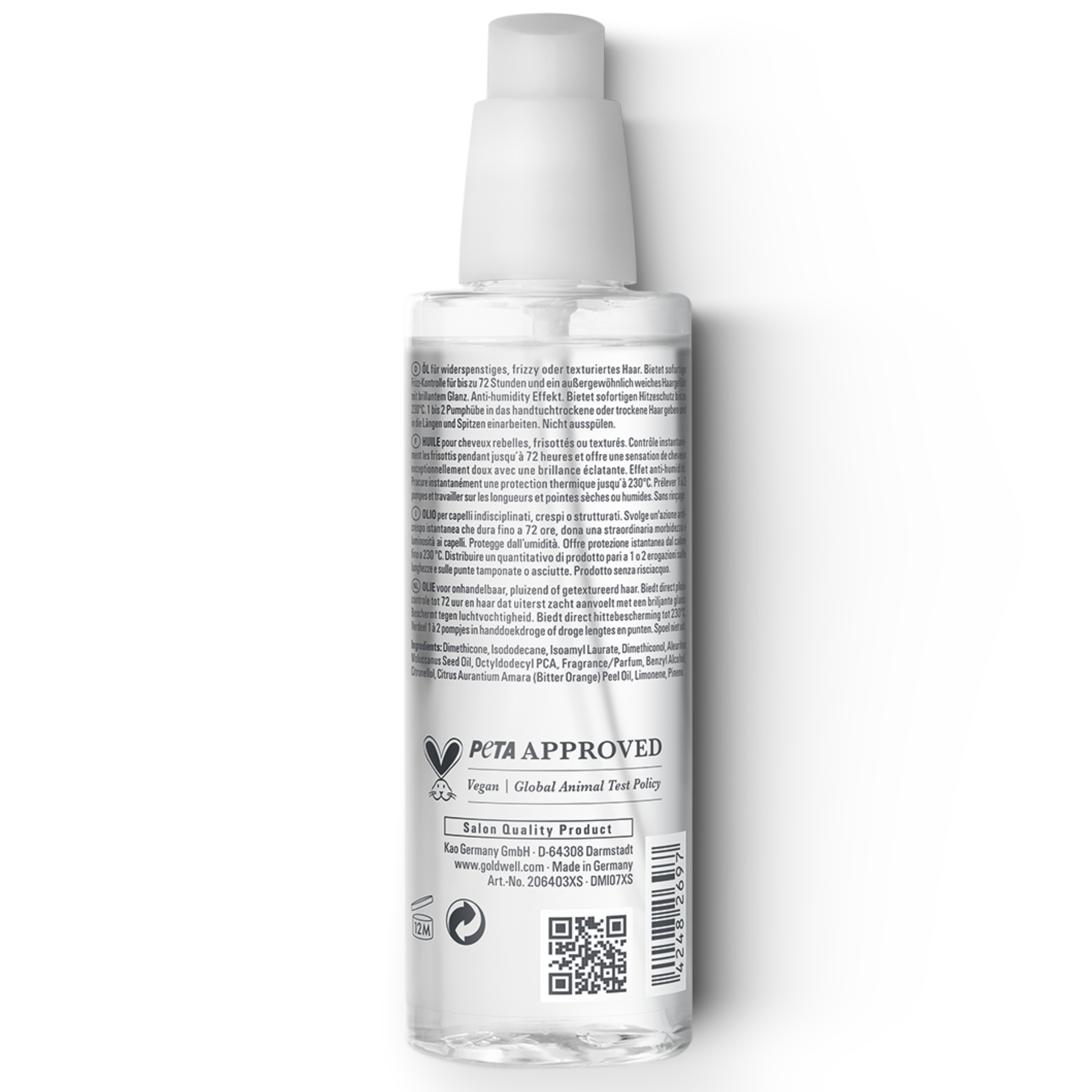 Goldwell Just Smooth Taming Oil - 100ml