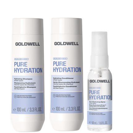 Goldwell Pure Hydration Complete Travel Set 2x100+50ml