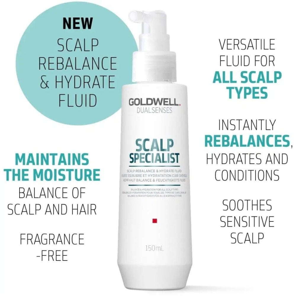 Goldwell Scalp Specialist Rebalance & Hydrate Fluid - 150ml - Sale