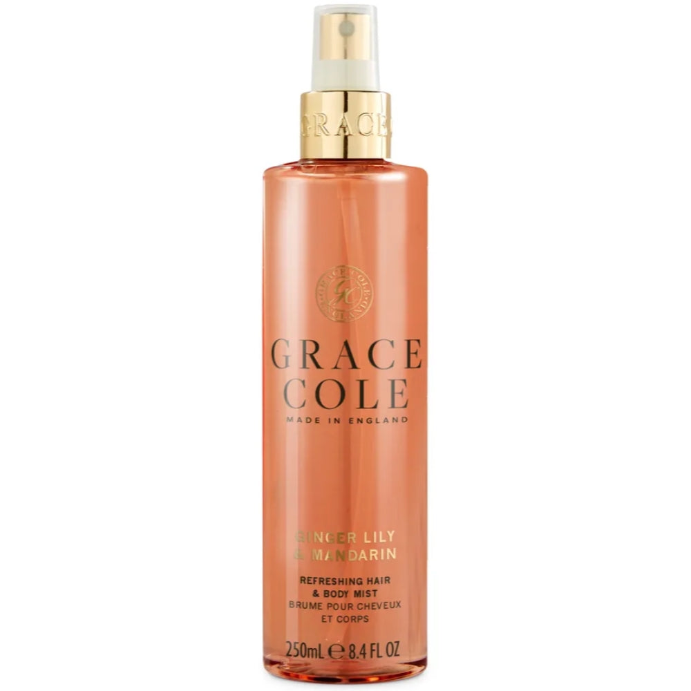 Grace Cole Ginger Lily & Mandarin Hair & Body Mist - 250ml