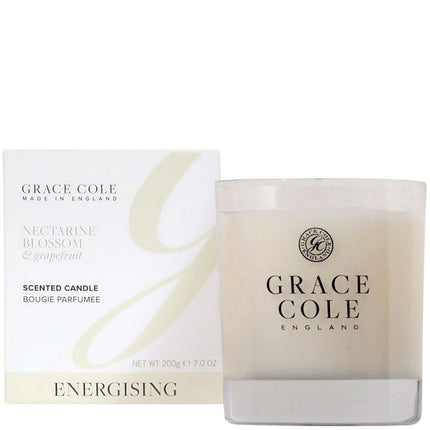 Grace Cole Nectarine Blossom & Grapefruit Candle - 200gr