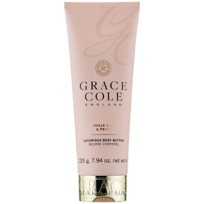 Grace Cole Vanilla Blush & Peony Body Butter - 225gr