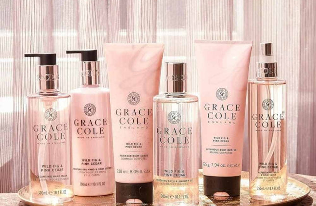 Grace Cole Wild Fig & Pink Cedar Hand Care Duo - 300+300ml