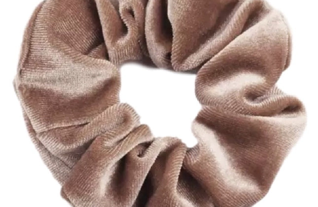 Haarspullen All About The Nudes Scrunchie Duo Set - Beige & Lichtbruin