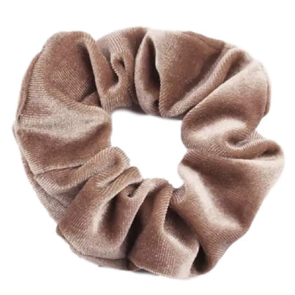Haarspullen All About The Nudes Scrunchie Duo Set - Beige & Lichtbruin