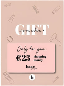 Haarspullen Cadeaubon Mannen