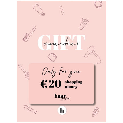 Haarspullen Cadeaubon