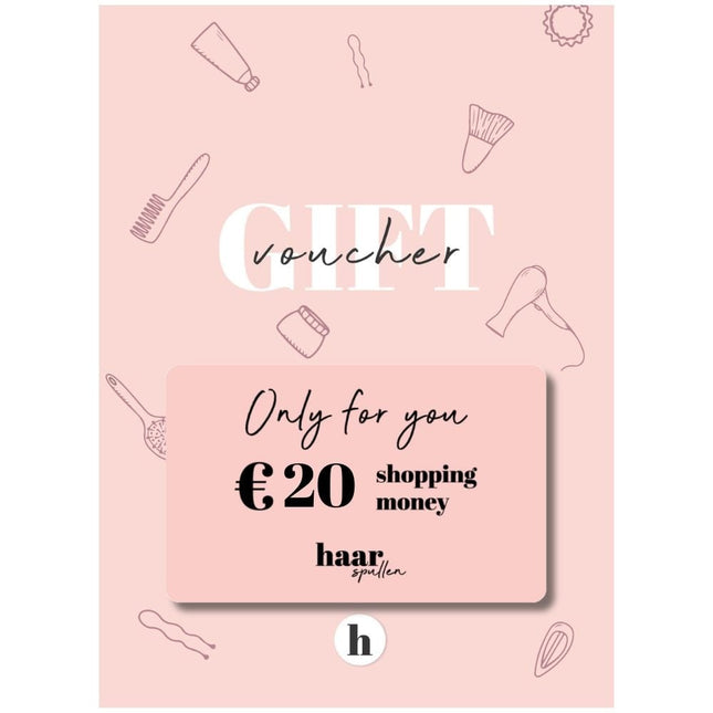 Haarspullen Cadeaubon