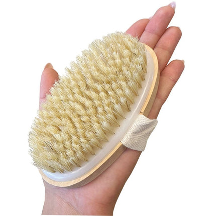 Haarspullen Dry body brush - 1pcs