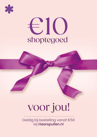 Haarspullen Giftvoucher €10