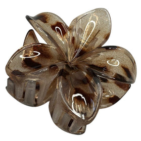 Haarspullen Haarklem Bloem Panter