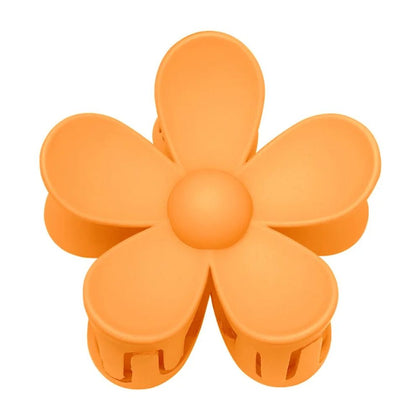 Haarspullen Haarklem Flower Oranje