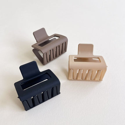 Haarspullen Haarklem midi beige - 5cm