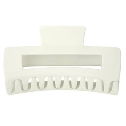 Haarspullen Hairclip Rechthoek Créme