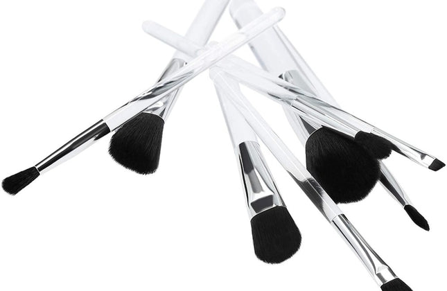 Haarspullen Make-Up Brush Set Wit - 8st