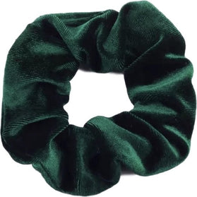 Haarspullen Scrunchie Bosgroen Velvet
