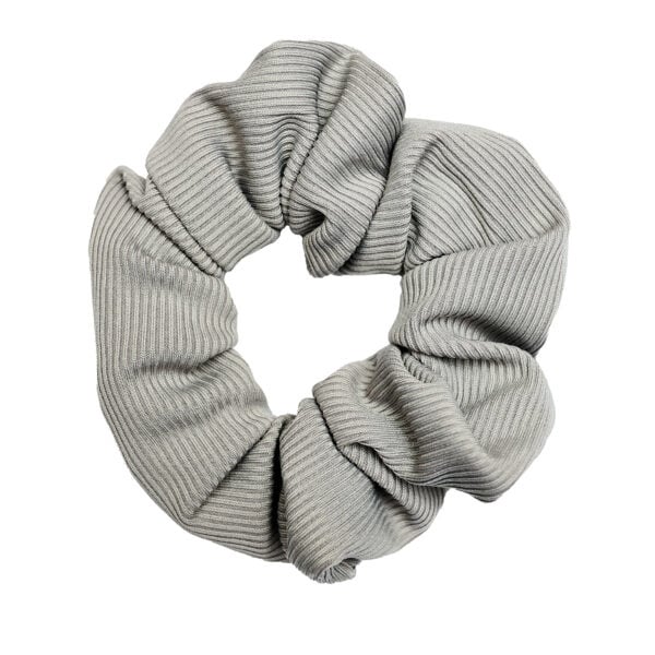 Haarspullen Scrunchie Met Rits - Grijsgroen