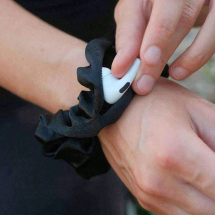 Haarspullen Scrunchie met rits - Sneaky Scrunchie