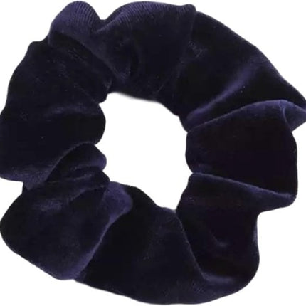 Haarspullen Scrunchie Velvet Navy