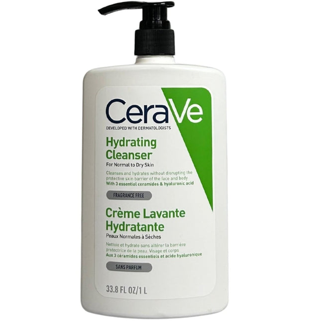 Haarspullen.nl (Beschadigd) CeraVe Hydrating Cleanser - 1000ml