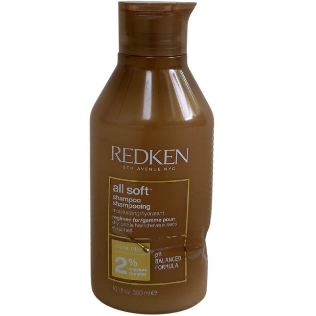 Haarspullen.nl (Beschadigd) Redken All Soft Shampoo - 300ml