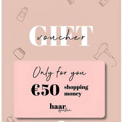 Haarspullen.nl Cadeaubon Mannen