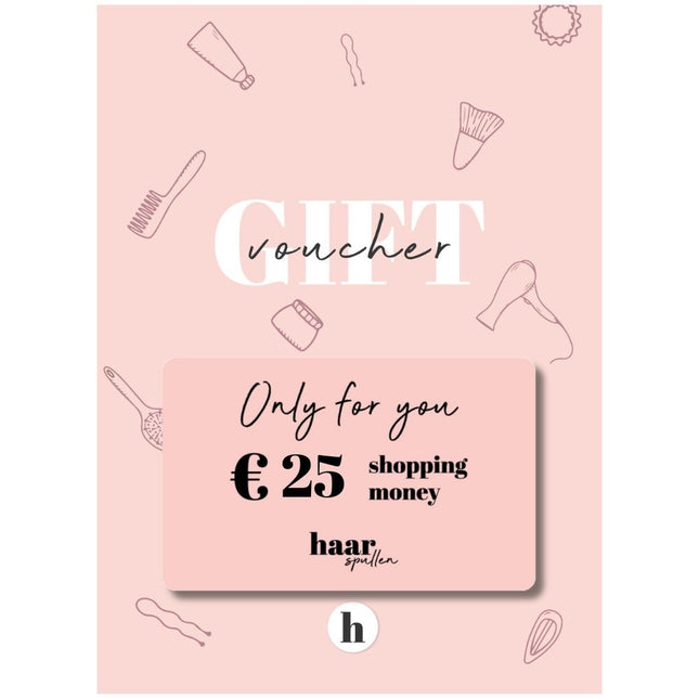 Haarspullen.nl Cadeaubon