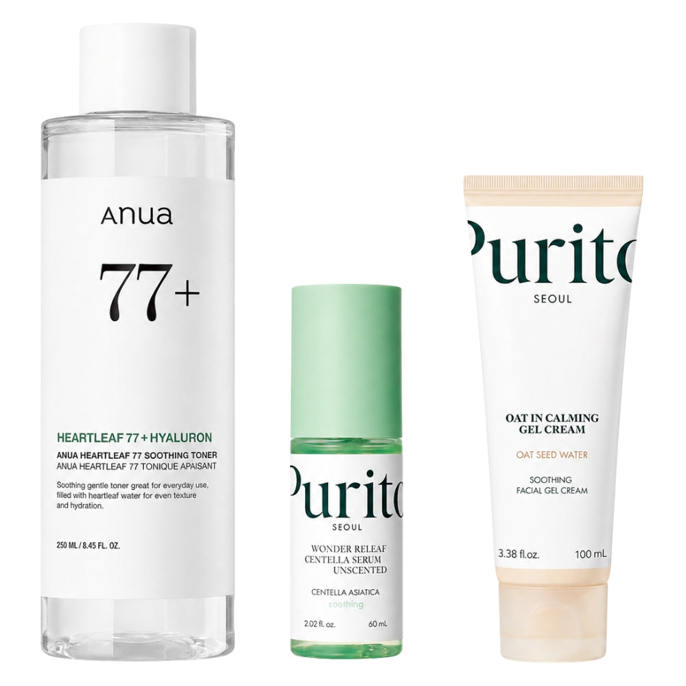 Haarspullen.nl Calm Skin Routine - 250ml+60ml+100ml