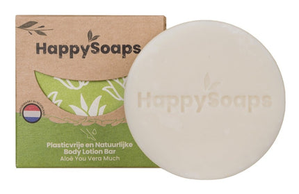 HappySoaps Aloe You Vera Much Body Lotion Bar - 70g