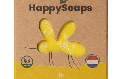 HappySoaps Anti-Insect Bar Citronella & Krachtige Munt - 2 x 20g