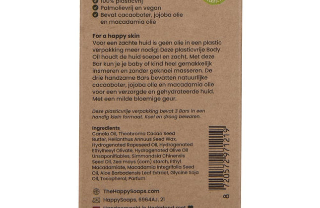 HappySoaps Baby & Kids Oil Bar Little Sunshine - 80g