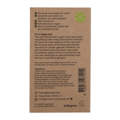 HappySoaps Baby & Kids Oil Bar Little Sunshine - 80g