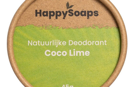 HappySoaps Kokosnoot & Limoen Natuurlijke Deodorant - 50ml