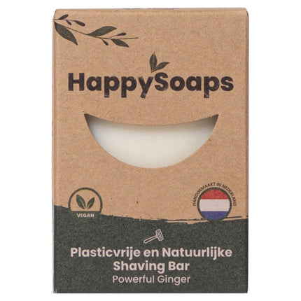 HappySoaps Powerful Shaving Bar  - 80g