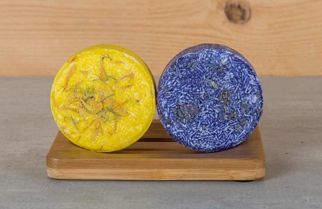 HappySoaps Zeep Houder Bamboe voor twee Bars en Zeep