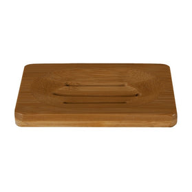 HappySoaps Zeep Houder Bamboe voor twee Bars en Zeep