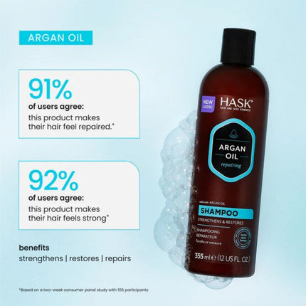HASK Argan Oil Repairing Shampoo - 355 ml