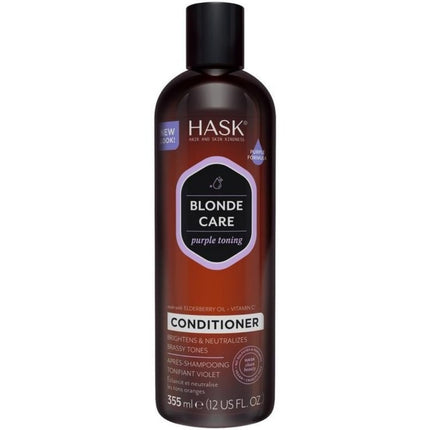 HASK Blonde Care Purple Toning Conditioner - 355ml
