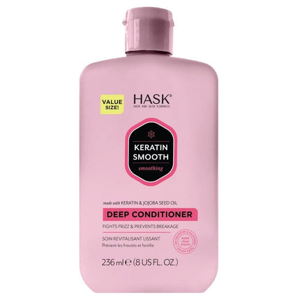 HASK Keratin Smoothing Deep Conditioner - 236ml