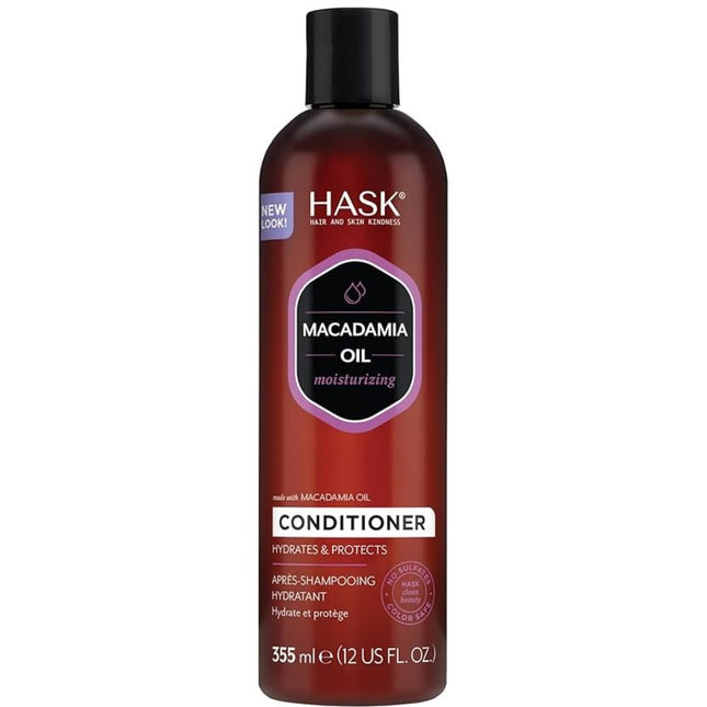 HASK Macadamia Oil Moisturizing Conditioner - 355ml