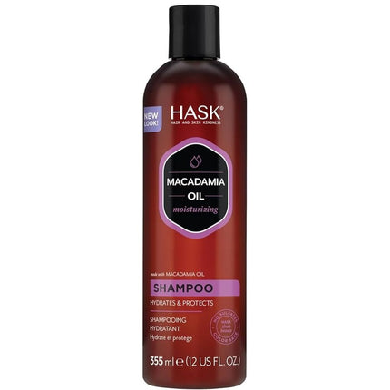 HASK Macadamia Oil Moisturizing Shampoo - 355ml