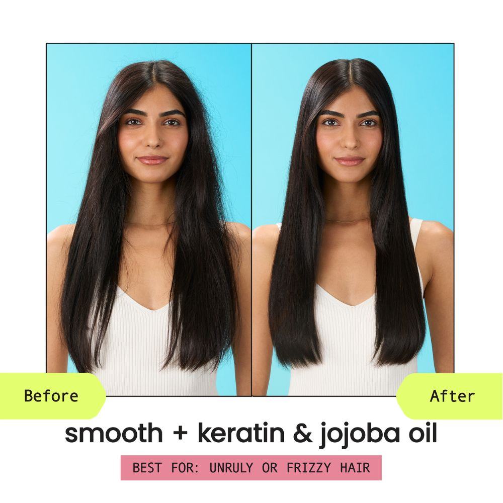 HASK Smooth + Keratin & Jojoba Oil Conditioner - 473ml